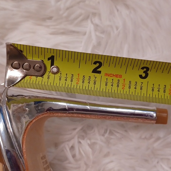 Antonio Melani Faithe Ankle Strap Rhinestone Jewel Detail Heeled Sandals NWT - Picture 15 of 15